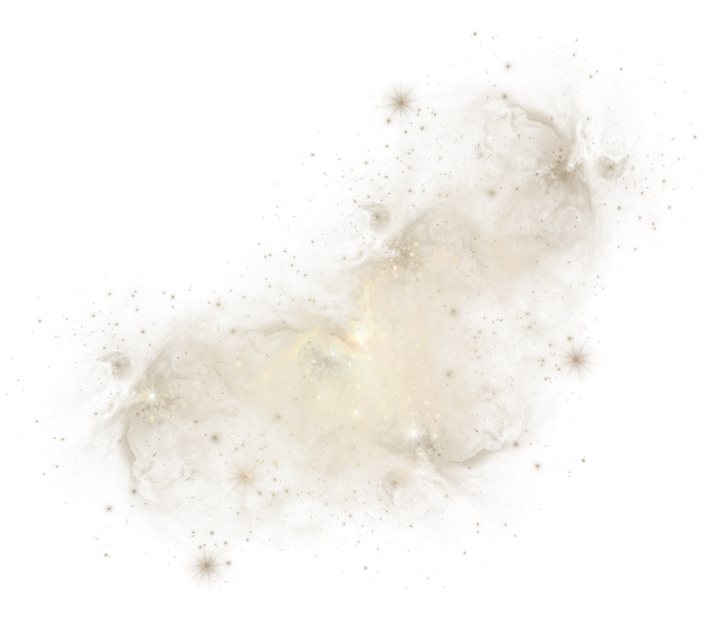 White Pastel Abstract Galaxy Overlay 